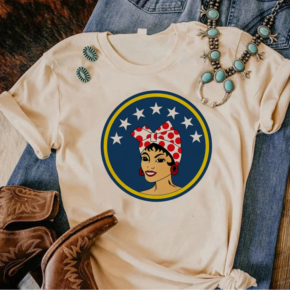 Venezuela tshirt women Japanese funny harajuku top female streetwear funny clothing