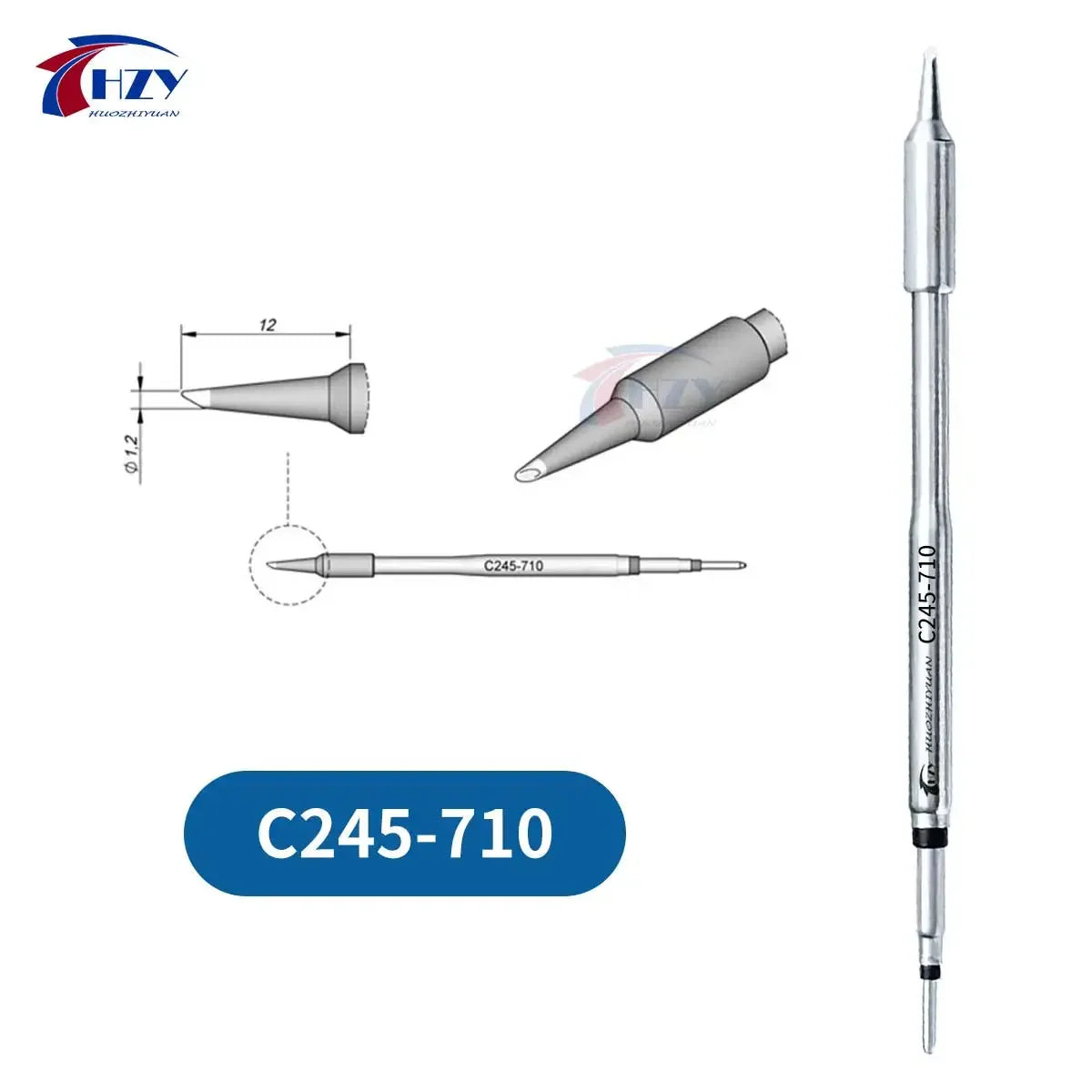 OEM C245 Series Soldering Iron Tip 773/774/710/912/766/931/966Tips Universal T245 Handle for T245 Soldering Station Phone Repair