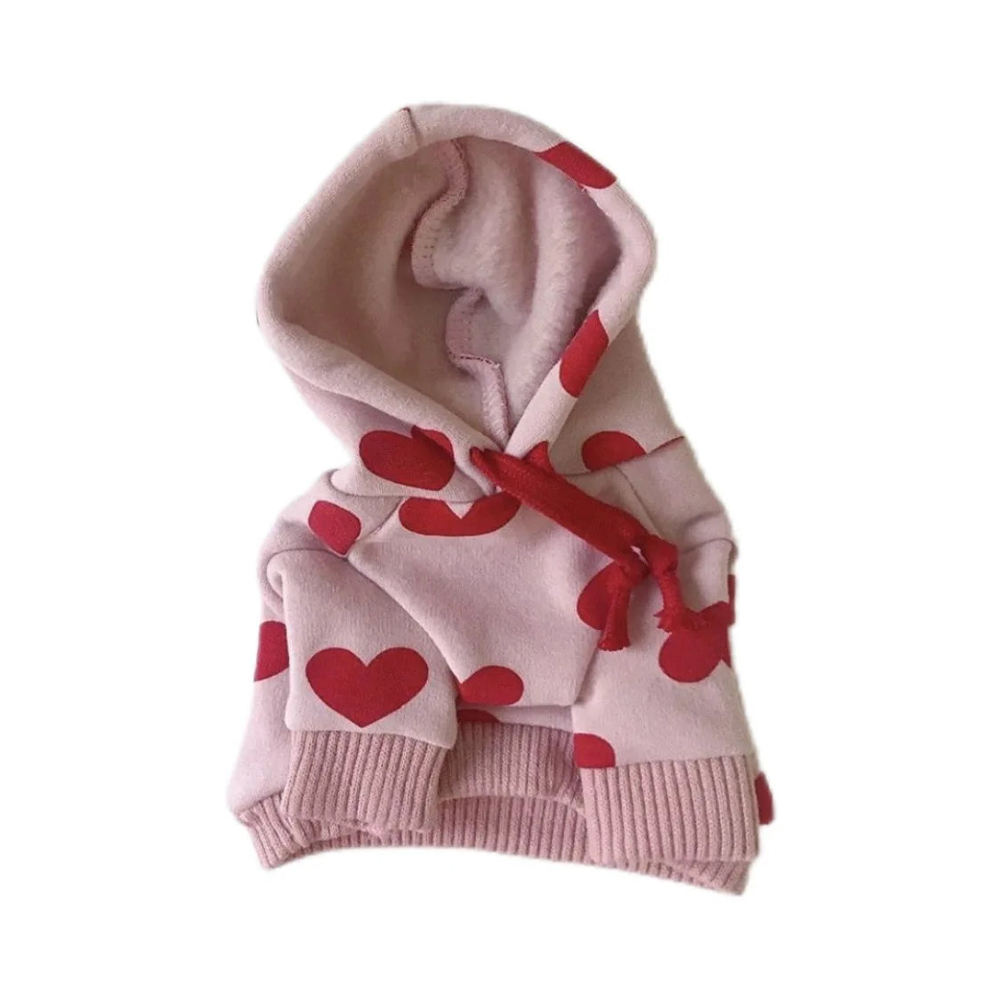 Heart Design Dog Hoodie - Hooded Coat for Small & Medium – photo 6