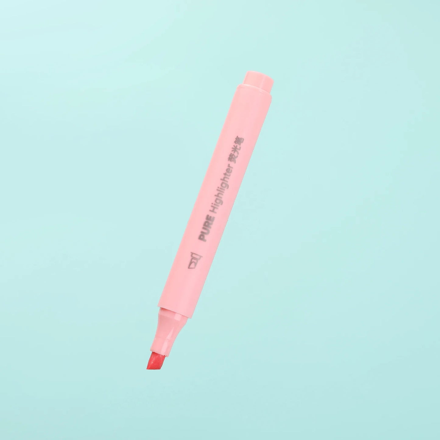 6Pcs/set Pastel Color Macaron Highlighter Pen Marker Pens Fluorescent Pen Drawing Highlighters Cute Stationery School Supplies