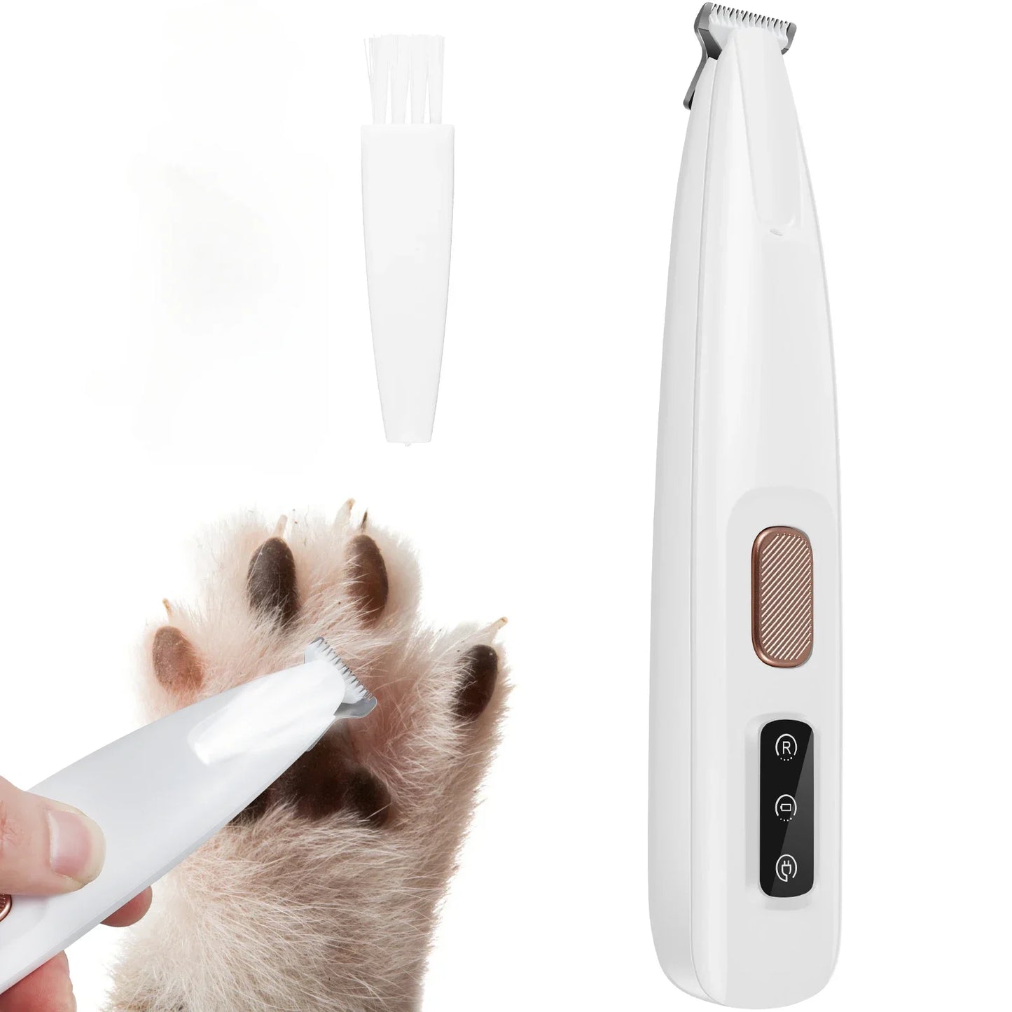 Smart Waterproof Pet Hair Shaver Dog Foot Shaver Cat Hair Removal Electric Clipper Local Trimmer Animal Hair Trimmer