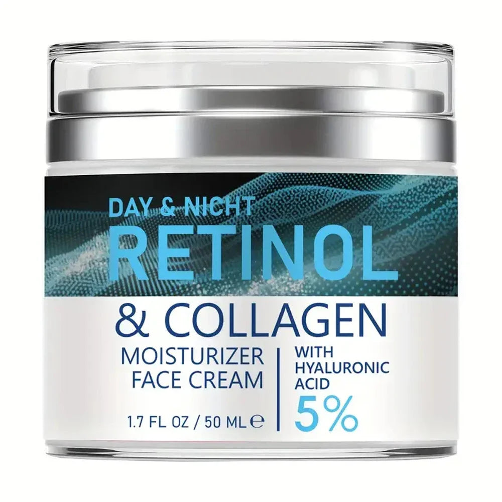 ENVISHA Retinol & Collagen Anti-Aging Face Cream 50ml – Whitening, Pore Refining, Wrinkle Reduction & Deep Hydration | CPNP Certified