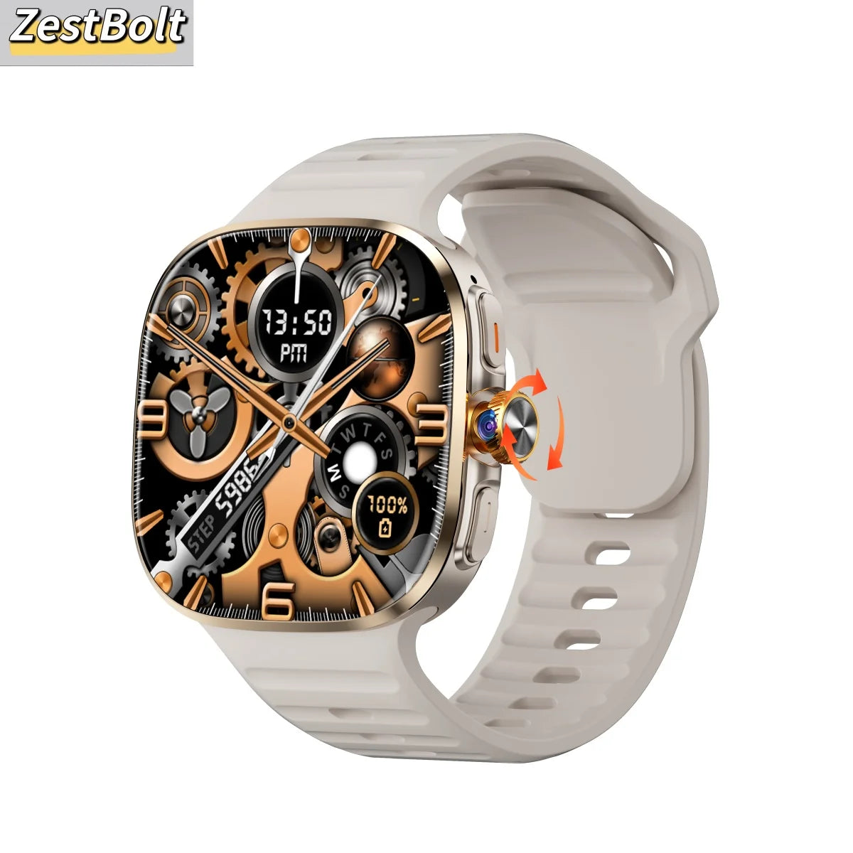 M99 Smartwatch 2.4inch Large Amoled Screen Game 4G/5G LTE Android 10.0 Smart Watch 2100Mah Battery For Men Women Adult Student
