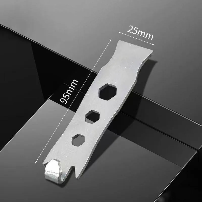 1-5pcs Portable Wire Twisting Device Multi-functional Steel Heavy Duty Fence Wire Twisting Fastener Garden Binding Fixing Tool