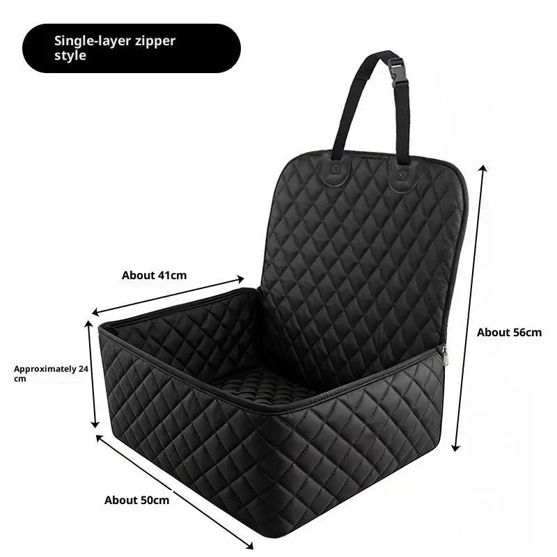 Rear Seat Pet Car Cushion - Waterproof, Wear-Resistant