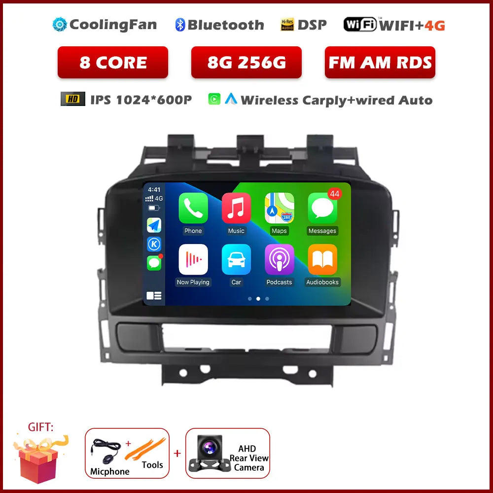 Android Car Stereo for Opel Astra J (2011–2014) & Buick Excelle GT XT — CarPlay, Android Auto, GPS Navigation