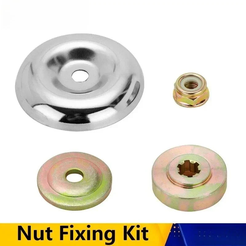 1 set Lawn Mower Grass Trimmer Head Adapter Nut Fixing Kit Lawnmower Blade for Garden Tools Parts