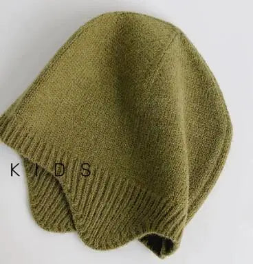 Korean Style Baby Knit Bonnet - Toddler Winter Beanie Cap - photo 12
