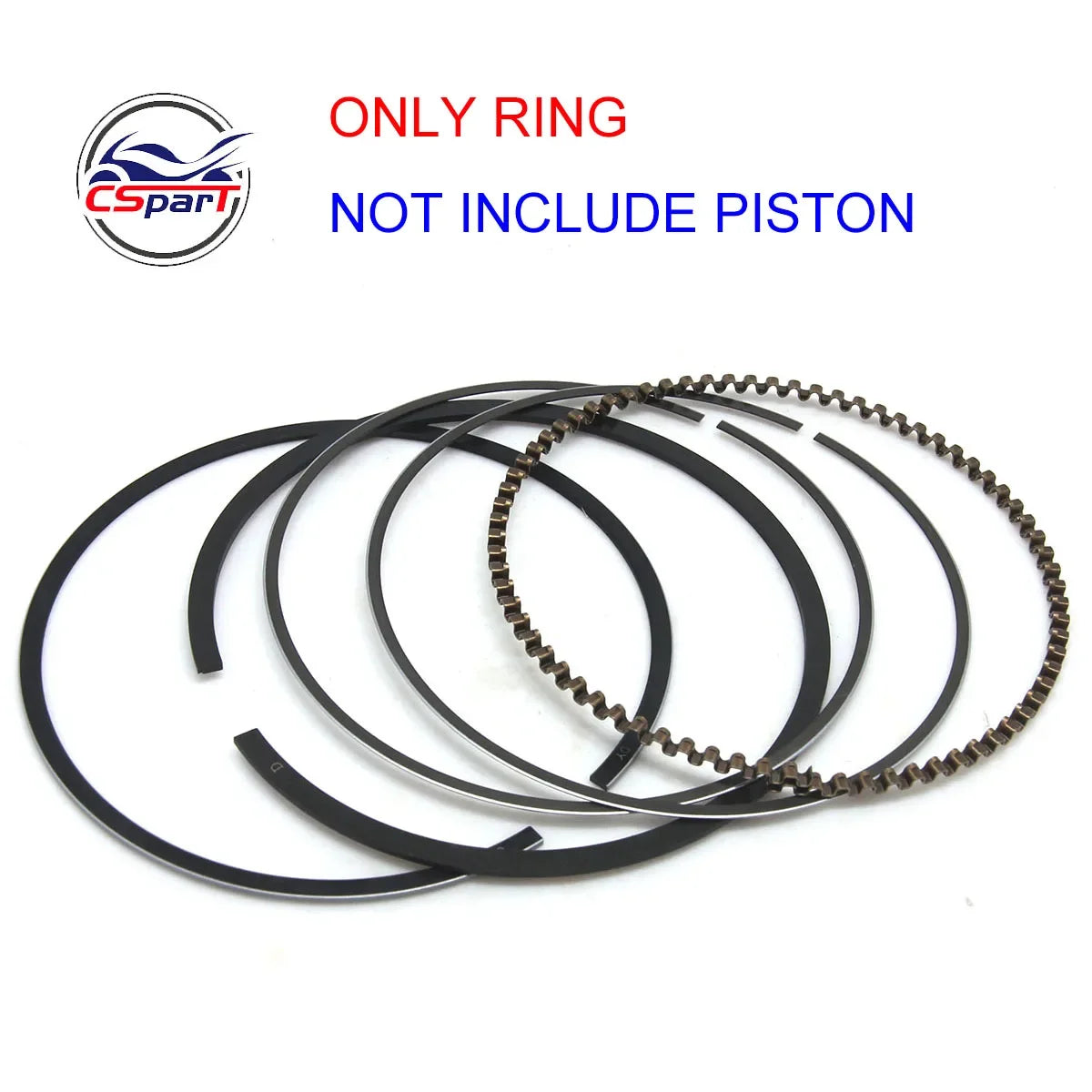 110cc 52.4MM 13MM Piston Rings Gasket Kit ATV Dirt Pit Bikes Kazuma SunL Taotao Lifan ZongShen Loncin