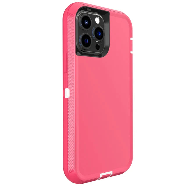 3 IN 1 Heavy Duty Armor Shockproof Dust-Proof Case For iPhone 15 14 13 12 11 16Pro MAX MINI XSMAX XR X XS SE 6 7 8 PLUS Cover