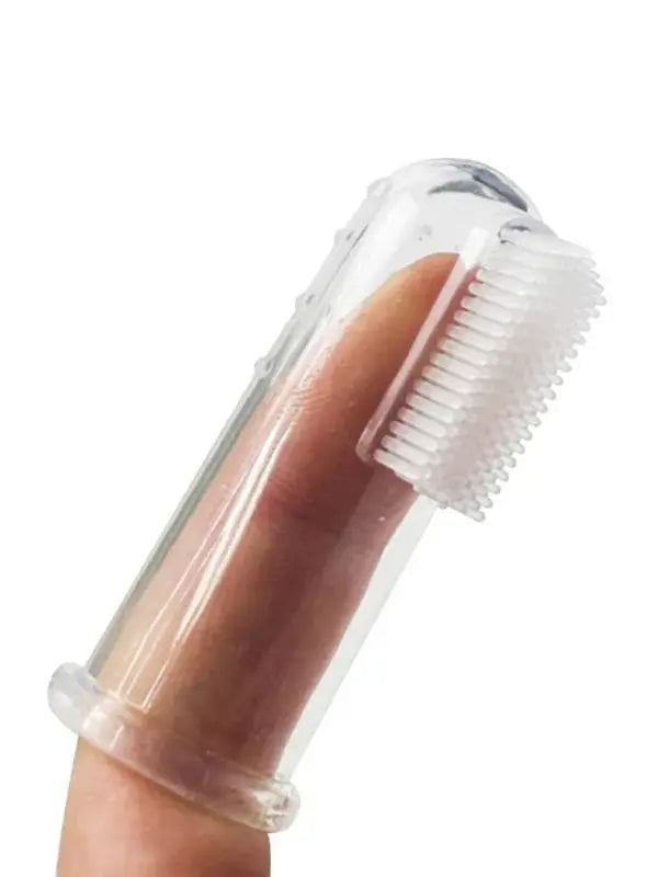 Silicone Finger Pet Toothbrush - Puppy & Kitten Brush – photo 5