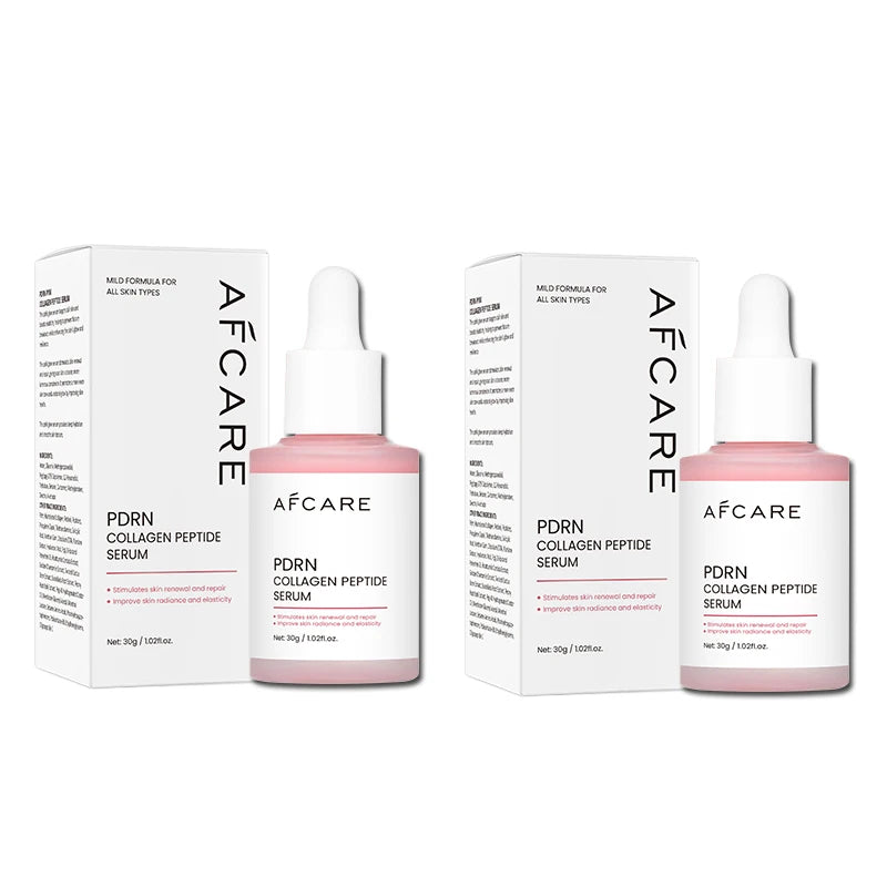 Korean Skincare Complex Peptide Acne Serum with PDRN Collagen - Pore Shrinking Melanin Fading Skin Brightening And Smoothing