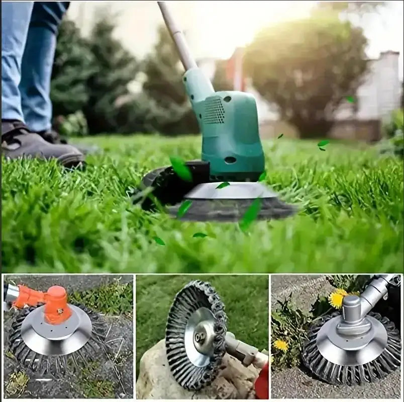 6 Inch Grass Trimmer Head Replacement Universal Fit for Lawn Mower Easy to Install Gardening Tool Accessories