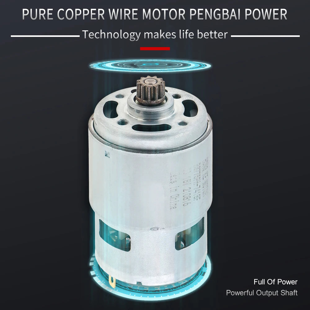RS775 DC Motor High Power Reciprocating Saw Motor with 11Tooth Gear for Electric Saber Saw Handheld Cutting Lithium Electric Saw