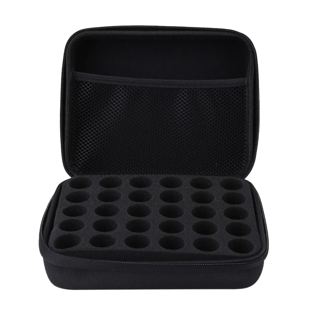 30/60 Bottles Essential Oil Case 15ml Essential Oil Collecting Bags Travel Portable Carrying Cases Nail Polish Storage Bag