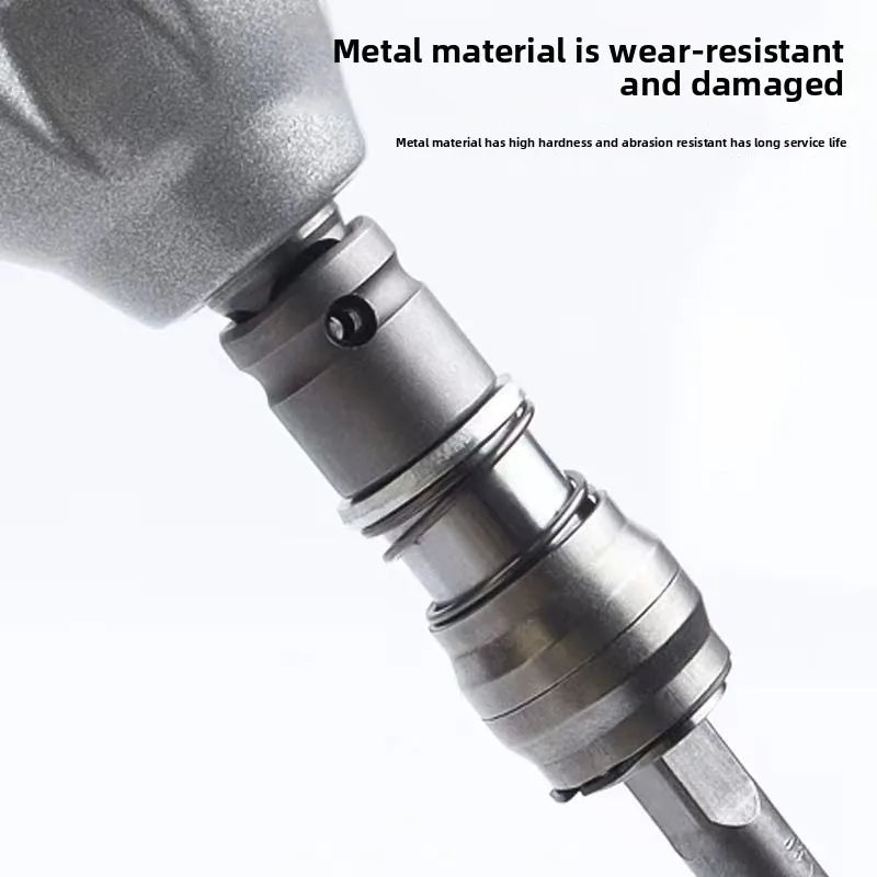 Electric Hammer Conversion Adapter For Cement Wall Punching Concrete High Power Light Small Square Converter