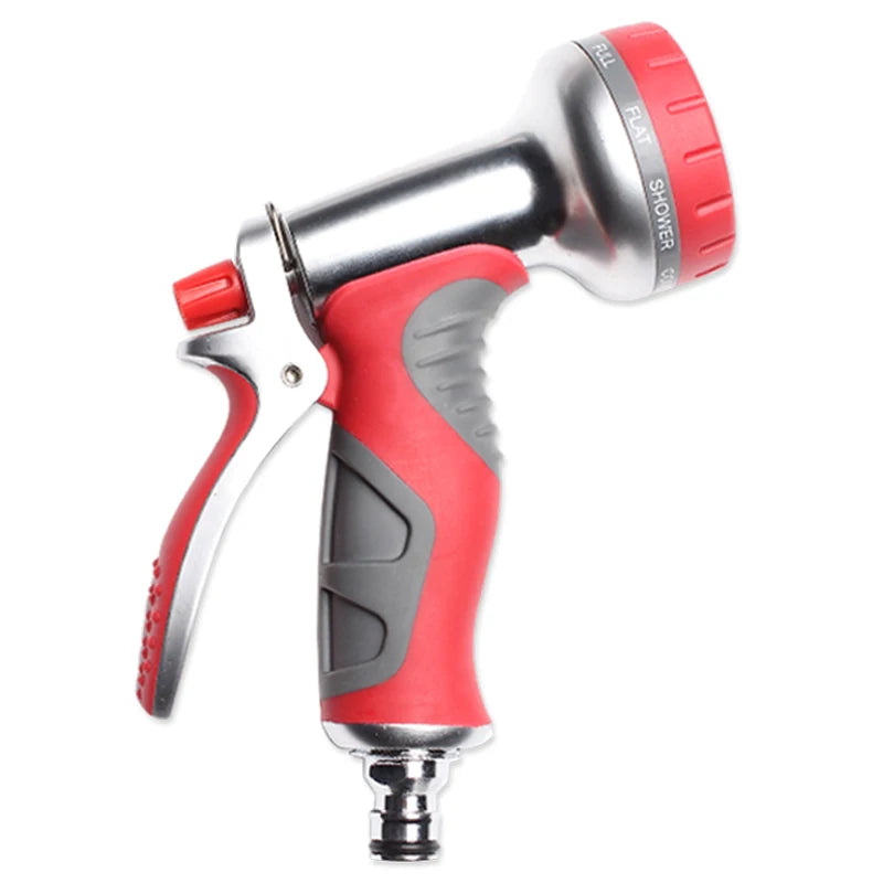 Adjustable High Pressure Watering Gun 9 Modes Garden Sprayer Nozzle for Plant Lawn Yard Irrigation - Water Saving Sprinkler