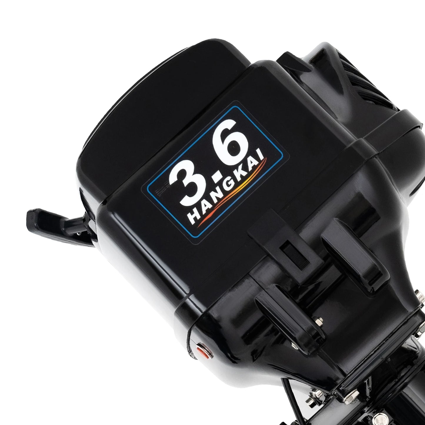 2-stroke, 3.6 hp Gasoline Outboard Motor Outboard Engine Manual Start 55cc Motor CDI for Rubber Boats, Inflatable Boats