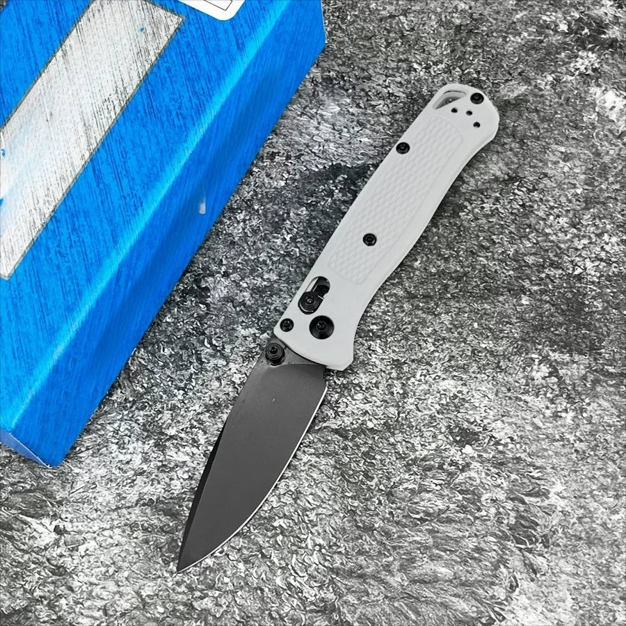 BM 533 Bugout Axle Lock Folding Knife S30V Steel Blade Nylon Fiber Handle Outdoor Camping Survival EDC Practical Cutting Knife