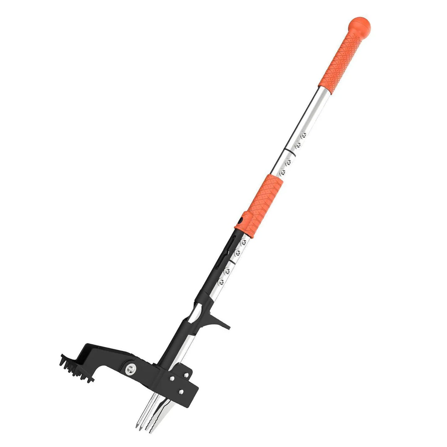 Weed Puller Tool Lightweight Aluminum Quick Adjustable Gardening Stand Up Weeder Puller with Ergonomic Long Handlewith for Home