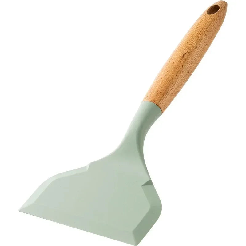 Silicone Pizza and Meat Spatula - Wide Nonstick Turner, 3 Colors - photo 8