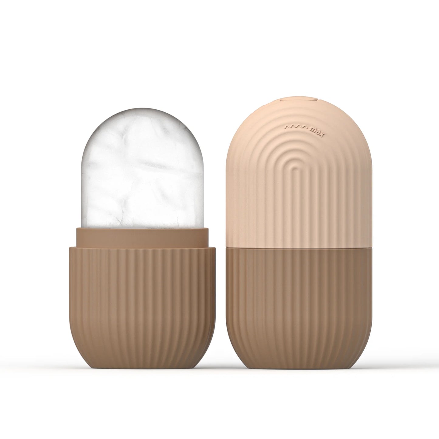 Silicone Face Ice Cube Mold & Roller for Skincare
