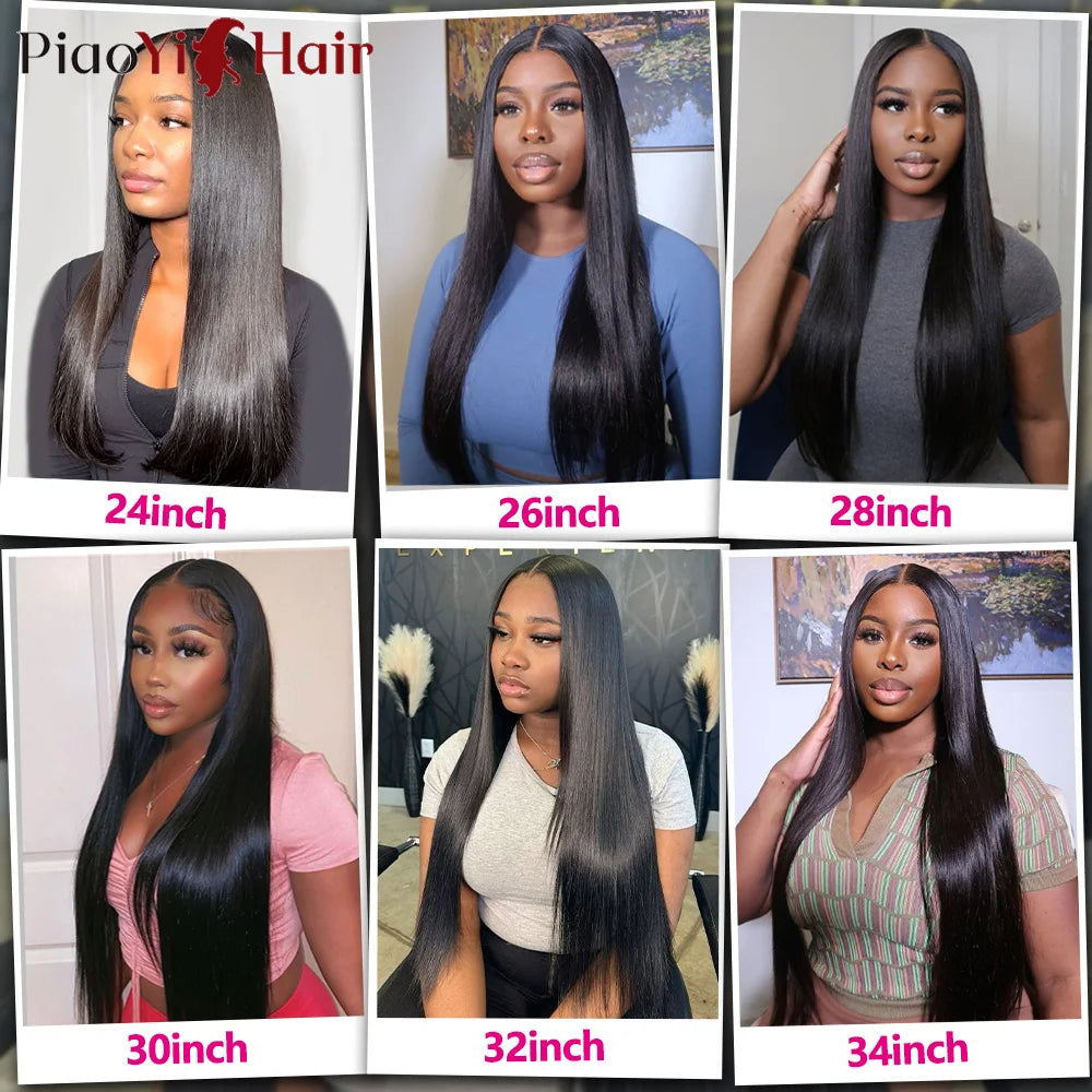 12A Straight Human Hair 100% Human Hair Raw 100% Raw Human Hair Bundles 20 22 24Inch Unprocessed Virgin Human Hair Extension Top Quality