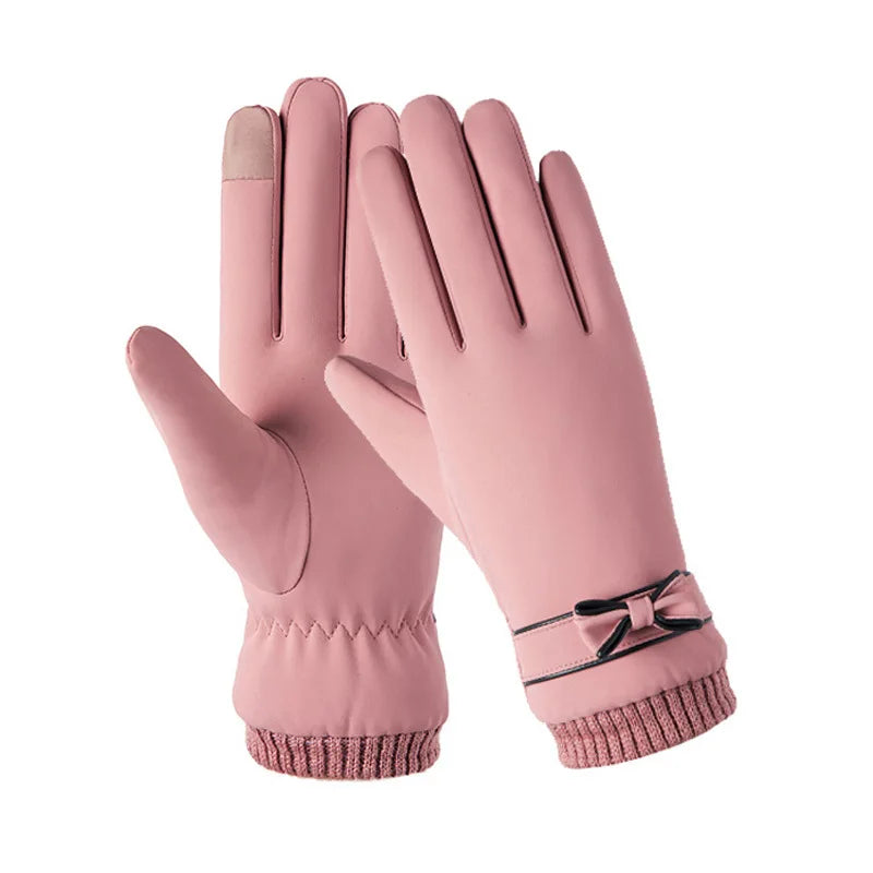 Women's Touchscreen Thermal Gloves - Windproof Winter Riding Gloves - photo 10
