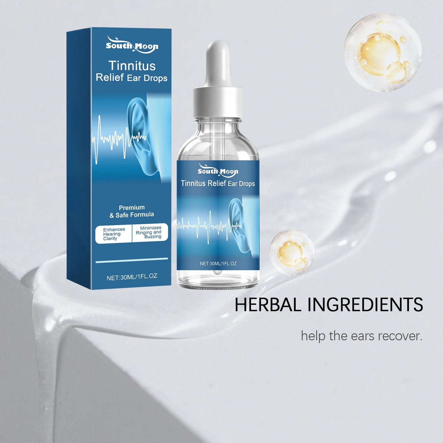 Tinnitus Relief Ear Care Drops Enhance Ear Resistance Relieve Hearing Loss Daily Gentle Comfortable Ear Care Drops