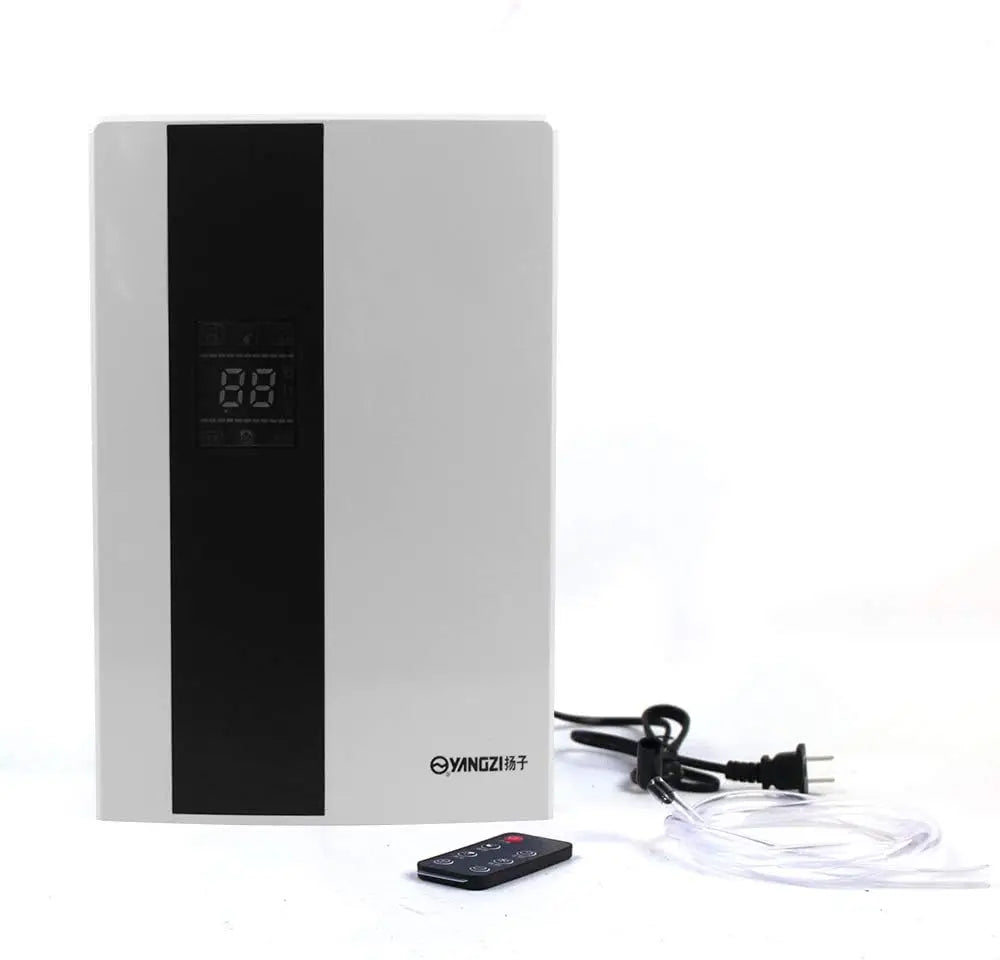 110V Home Dehumidifier 2200ml Air Moisture Absorber 90W with Remote Control Drain Hose 323sq.ft Fit for RV Bedroom