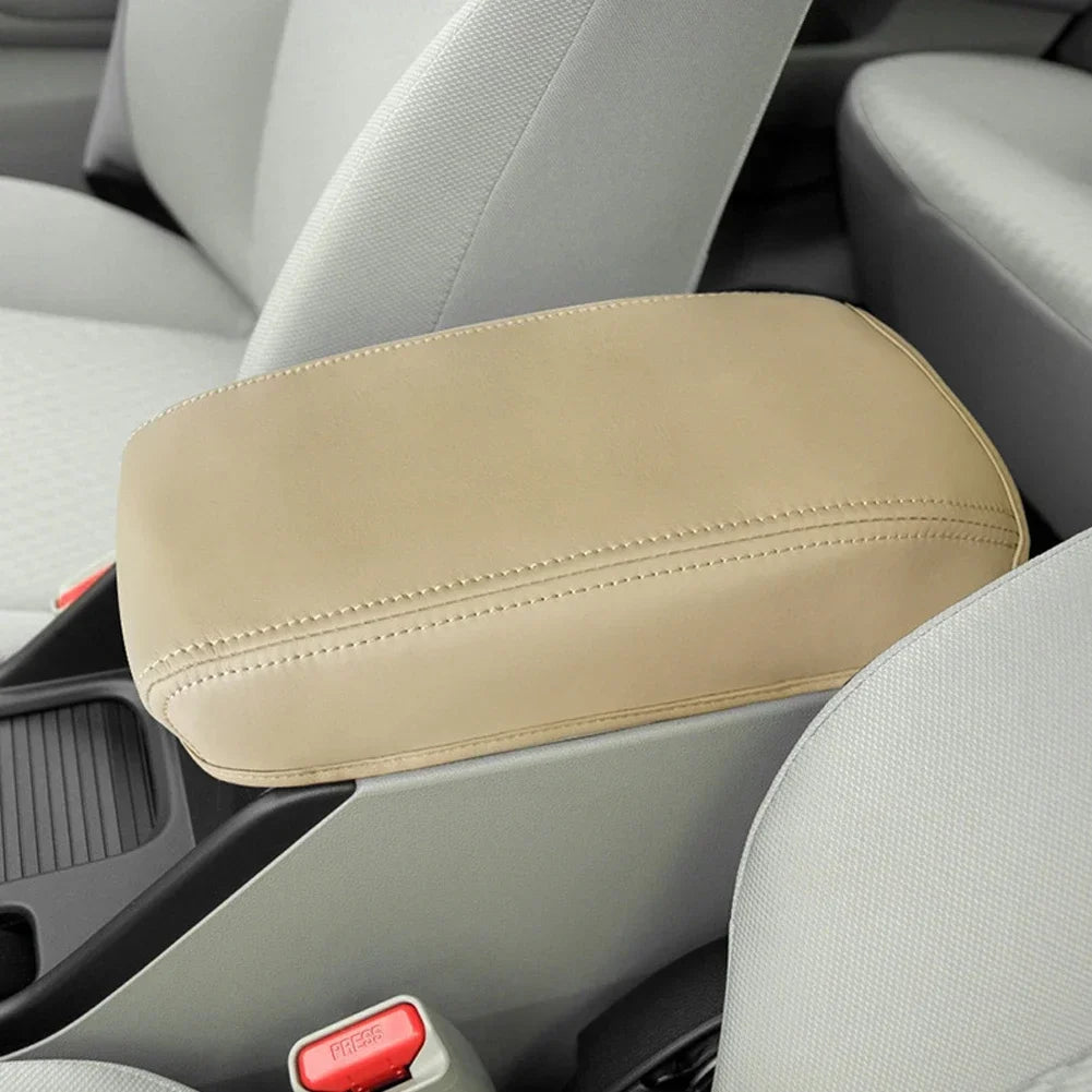 For 2012 2013 2014 2015 Honda CIVIC 9th Gen Microfiber Leather Center Control Armrest Box Cover Automotive Interior Accessories