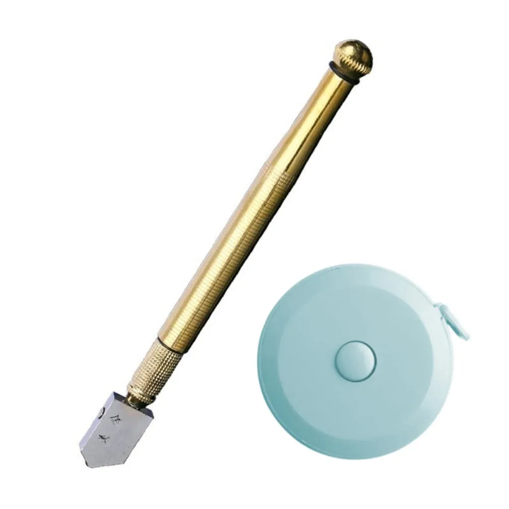 Portable Diamond Glass Cutting Tool 175mm, Non-Slip Handle