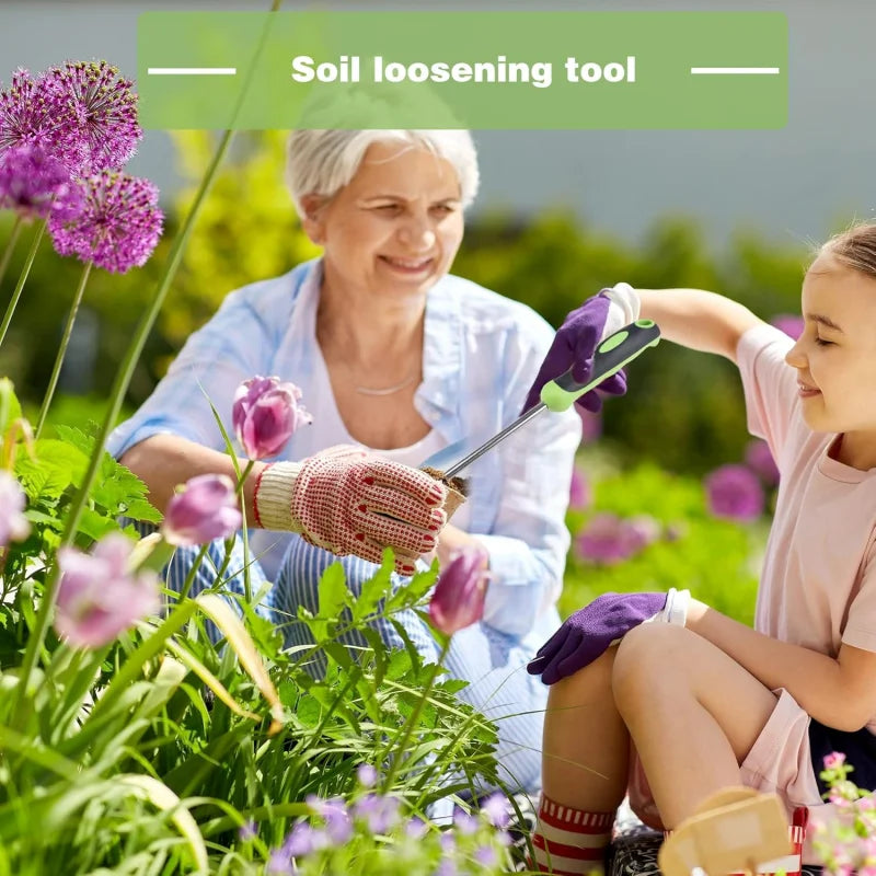 Heavy-Duty Weed Puller Tool - Ergonomic Root Remover for Lawn, Patio Gravel, Effortless Manual Weeding Tool with Non-Slip Grip