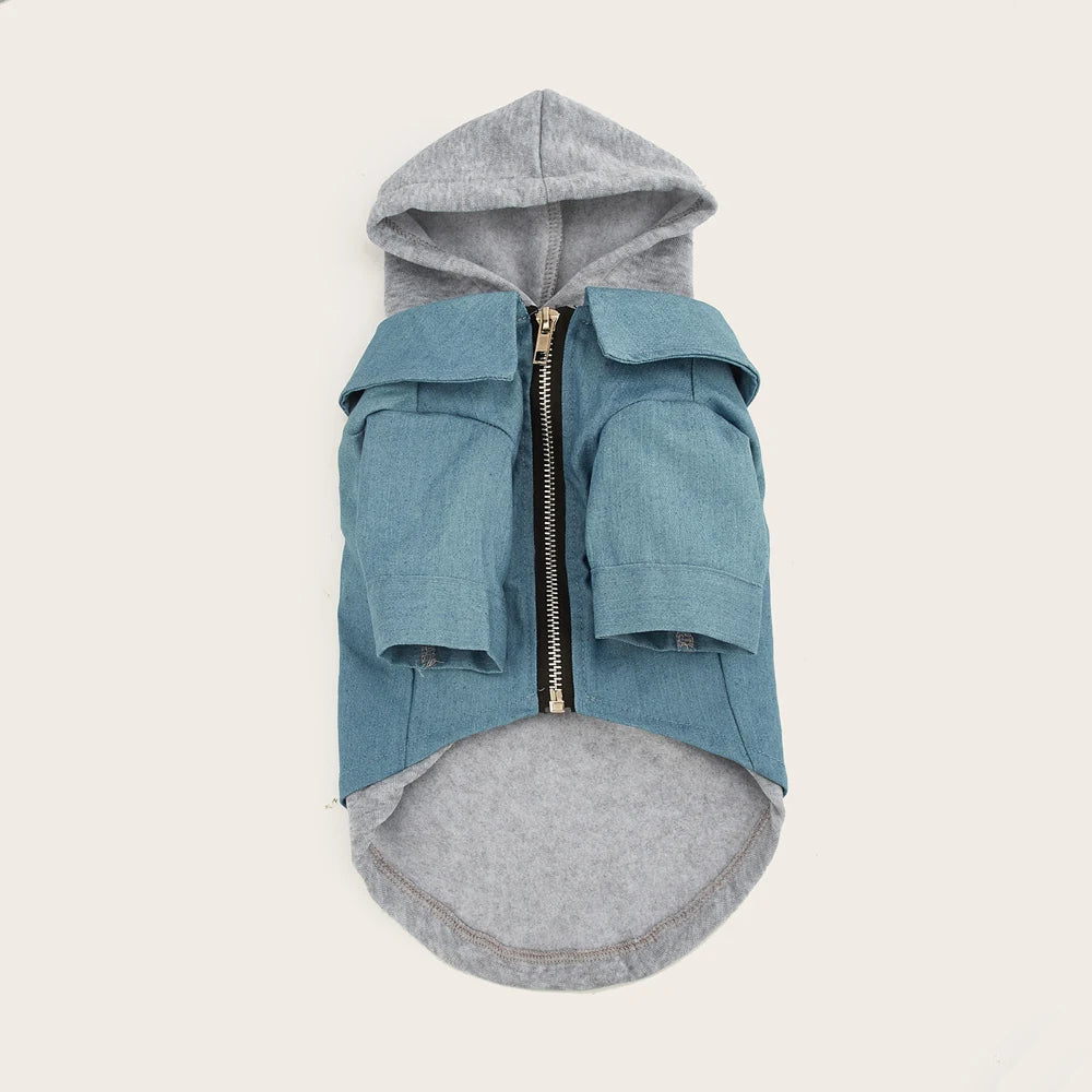 Fashion Dog Hoodie Coat - Warm Winter Clothes for Small and Medium Dogs - photo 7