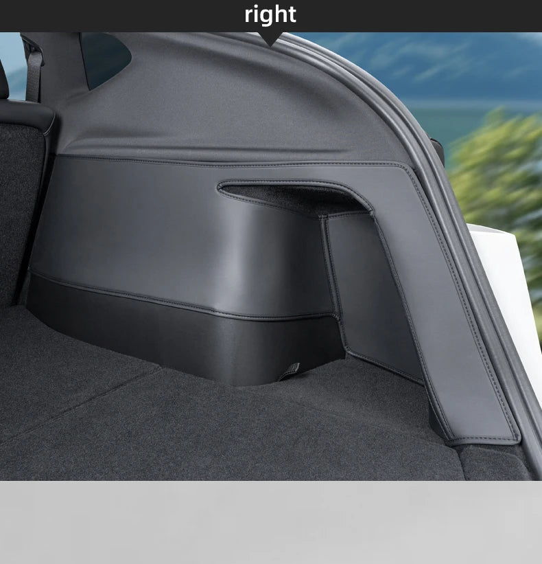 For Tesla Model Y Juniper 2026 Rear Trunk Side Anti-Kick Pad Full Coverage Protection Kit Car Anti-dirty Pad Accessorie