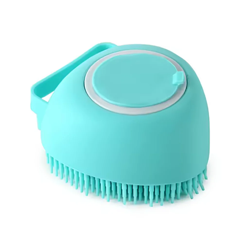 Pet Grooming Kit - Trimming Scissors & Shower Brush Set