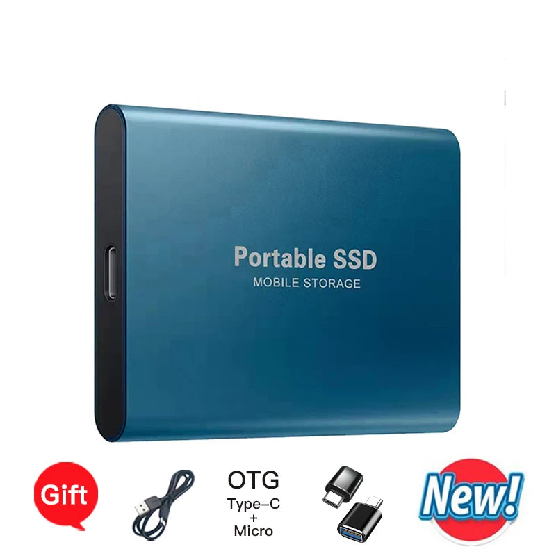 All-Scene Portable External SSD Solid State Drive | USB 3.1 Type-C