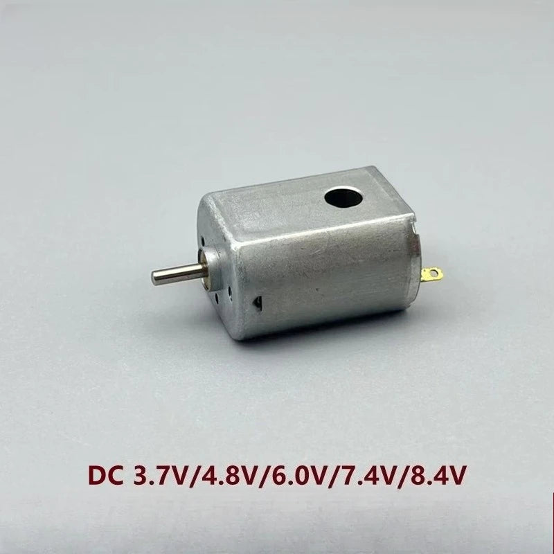 Mini FK-130SH Strong Magnet Carbon Brush Motor DC 3.7V 4.5V 6V 7.4V High Speed Micro 130 Motor DIY RC Toy 4WD Slot Car Model
