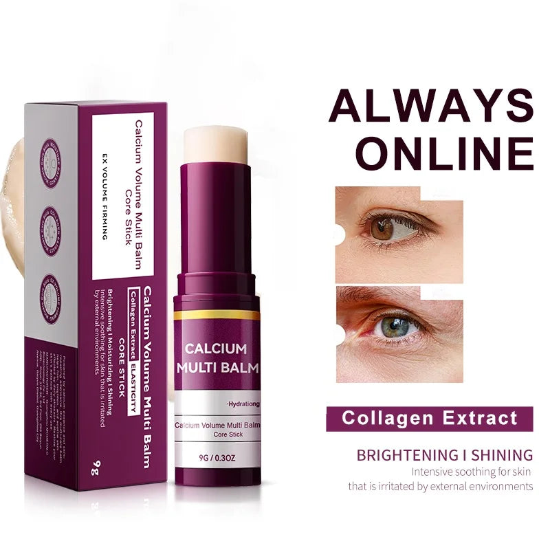 Korean Skincare Calcium Balm Stick Lightweight Non Sticky Fast Absorbing For Smooth Skin