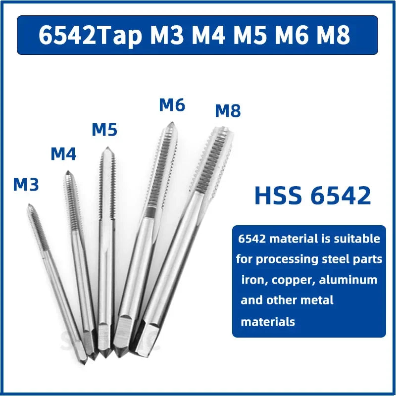 LIYU Adjustable T Handle Ratchet Tap Reamer Hand Manual Wrench M3 M4 M5 M6 M8 Metric Machine Screw Thread Plug Tool