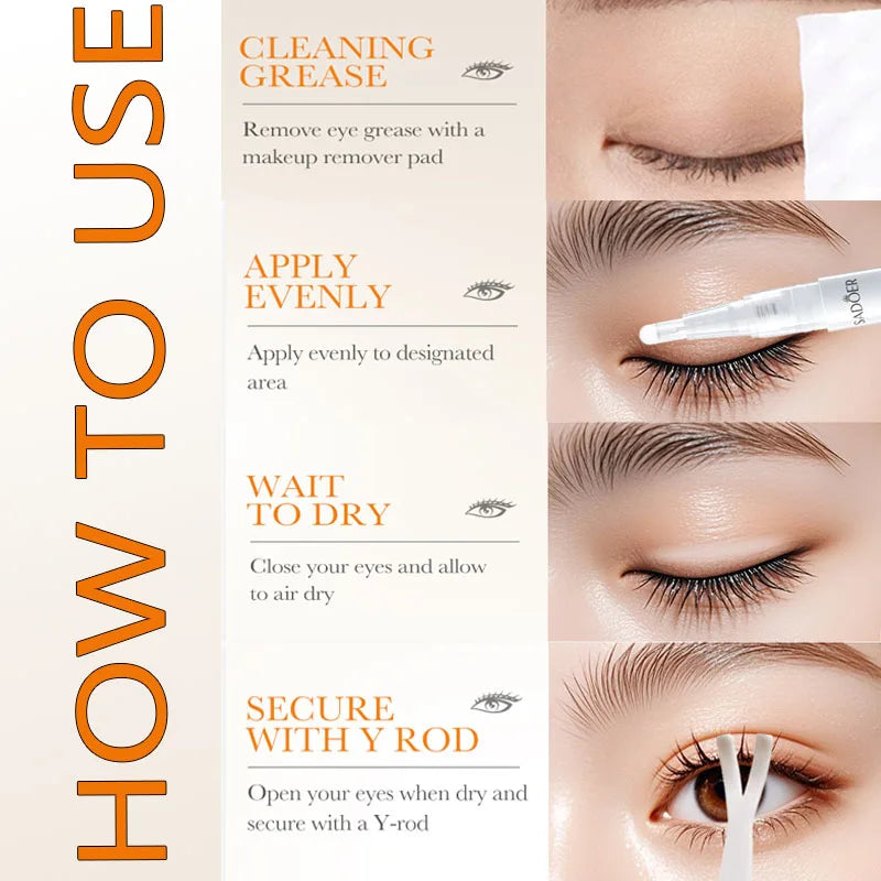Double Eyelid Shaping Cream Lift Eyes Styling Tool Makeup Long Lasting Invisible Waterproof Single to Double Natural Big Eye