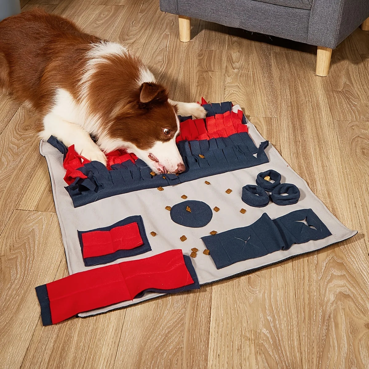 Square Dog Snuffle Mat - Slow Eating & Scent Game – photo 5