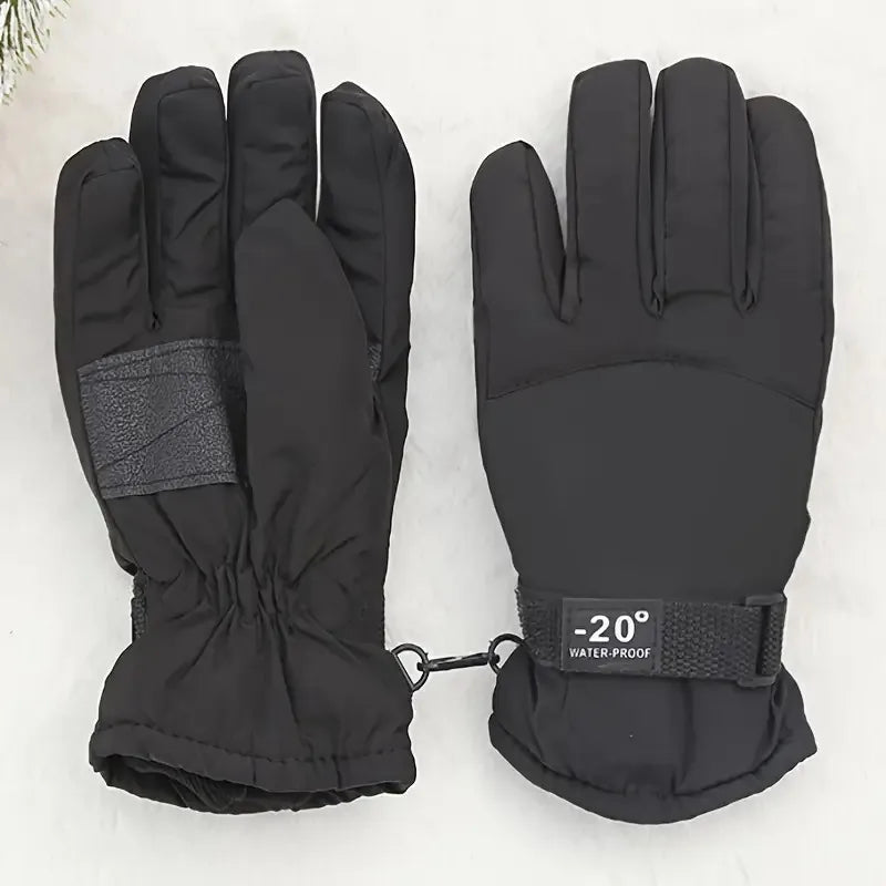 Kids Winter Ski Gloves - Thick Warm Non-Slip Grip, Ages 3 and Up - photo 13