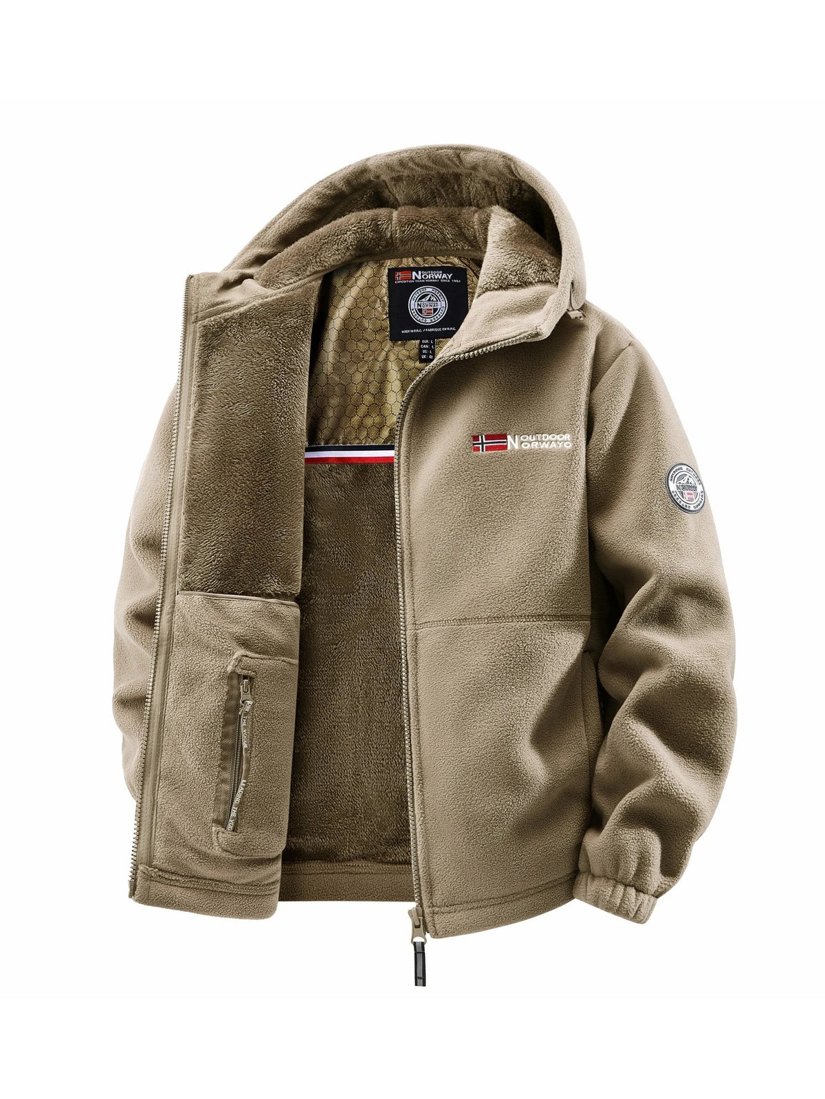Men's Hooded Casual Jacket - Zip Coat for Travel and Commuting - photo 11