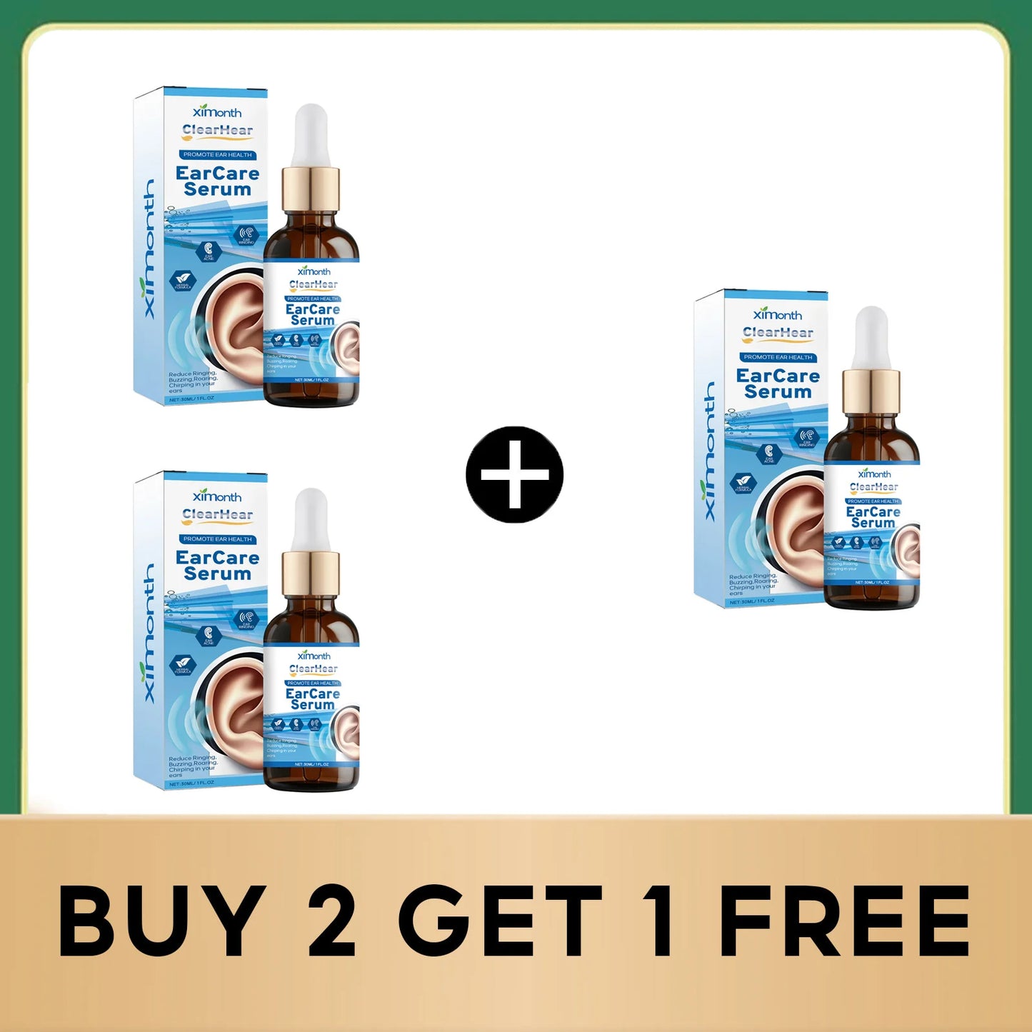Soothing Herbal Ear Care Drops — Gentle Daily Ear Cleansing Serum