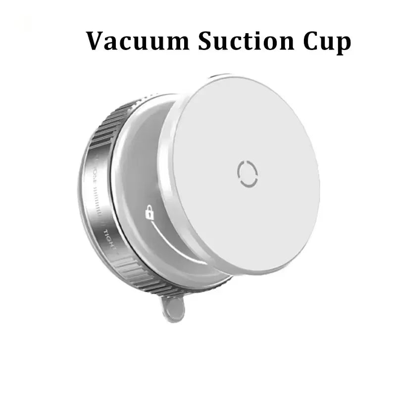 Magnetic Car Phone Holder — Suction Mount, 360° Rotating