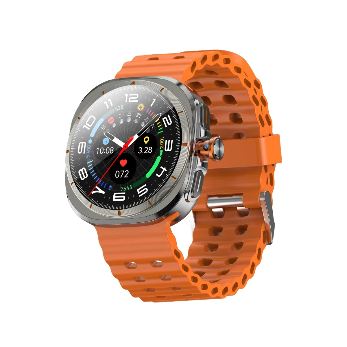 Upgrade Android 13.0 Smart Watch Ultra 4G/5G Smartwatch With 190° Rotary Camera GPS WIFI Sim Card Slot Compass App Download
