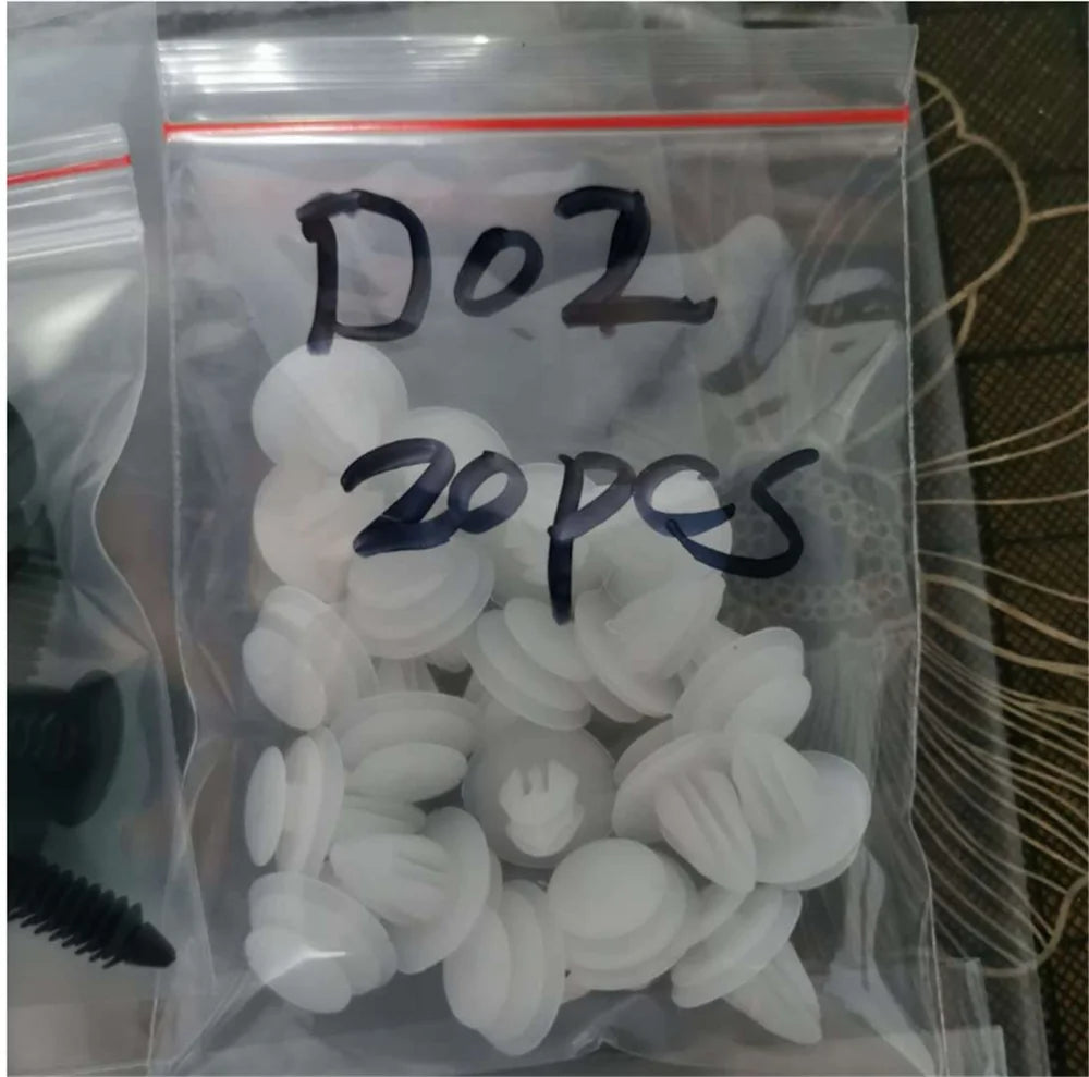6 Size 100pcs Auto Fastener Clip Mixed for Toyota SIENTA Vellfire Verso PROACE Hilux Tacoma Tundra 4Runner FT-EV FT-HT