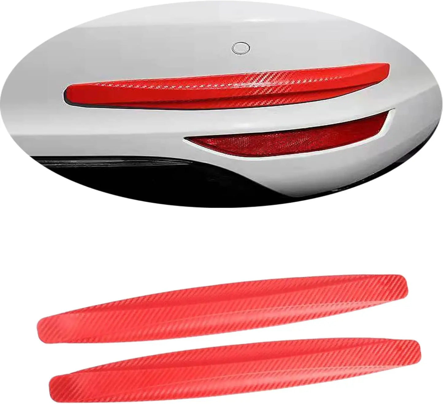 Car Bumper Protector Strip Guard Corner Protection Strip Anti-collision Anti-scratch Blade Protective Sticker Car Exterior Decor