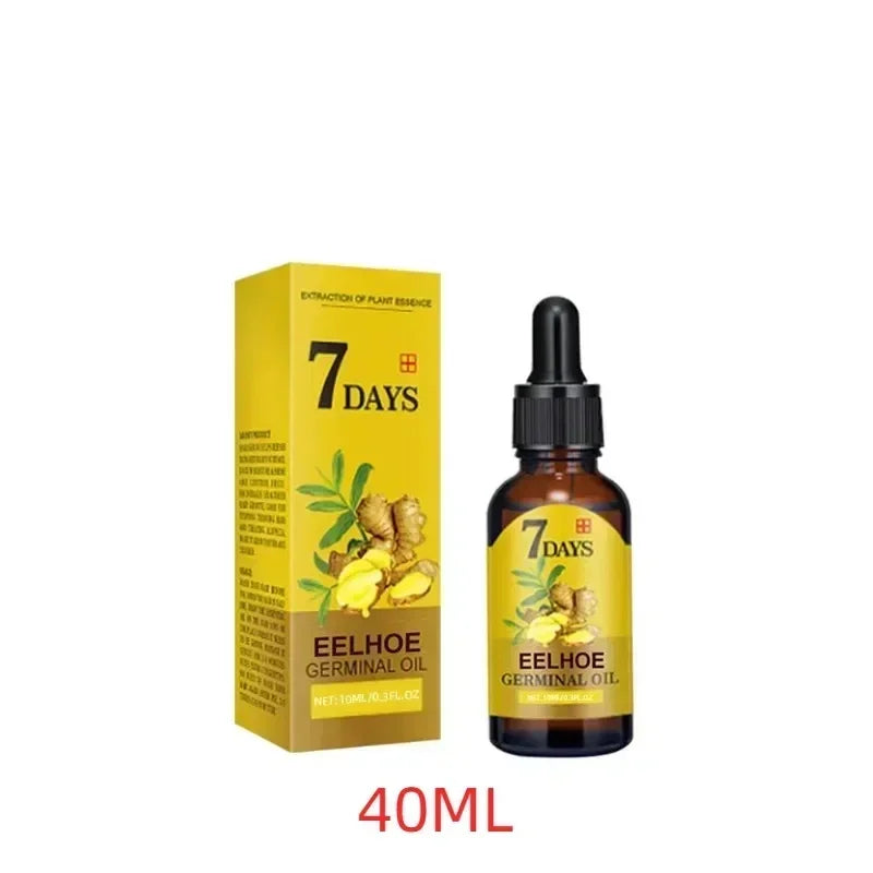 7 Day Rapid Growth Liquid Anti Hair Loss Ginger Growth Conditioning Treatment Nourish Hair Growth Oil Scalp Care Serum Products